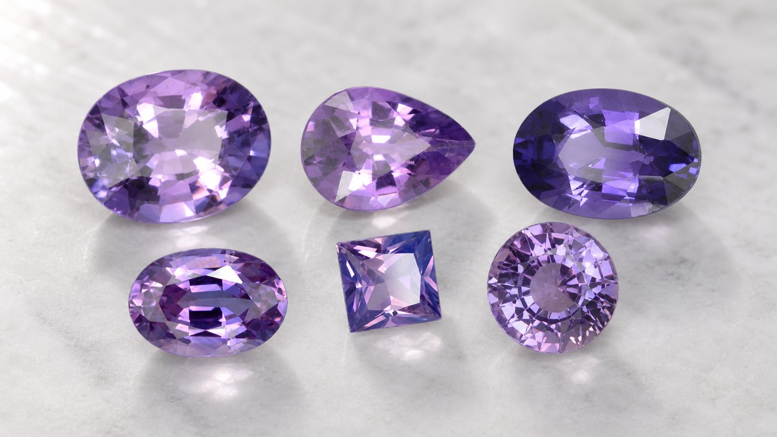 Gemas de zafiro violeta natural: guía de compra