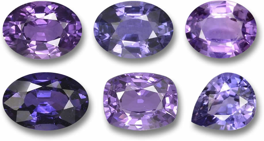 Zafiros violetas