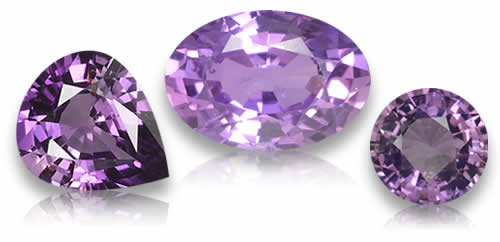 Piedras preciosas de zafiro