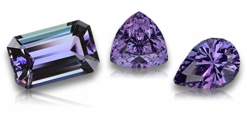Piedras preciosas de tanzanita