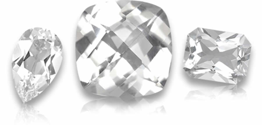 Topacio blanco: piedras preciosas naturales certificadas de GemSelect