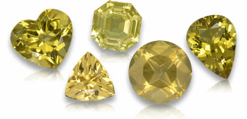 Piedras preciosas de apatita