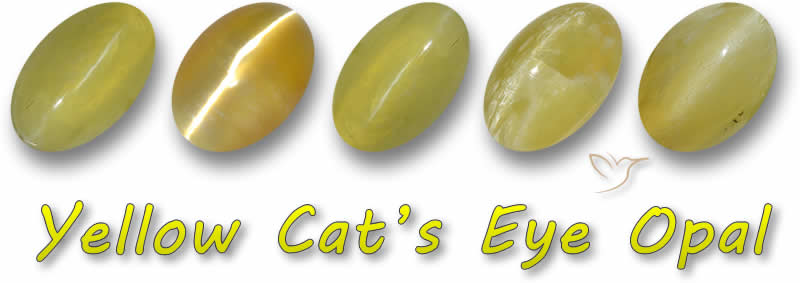 Comprar piedras preciosas de ópalo ojo de gato amarillo