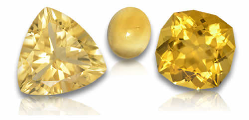 Piedras preciosas de citrino