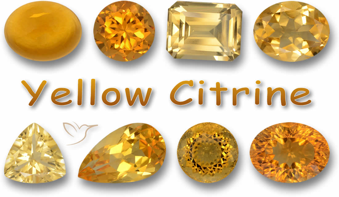 Citrino amarillo: piedras preciosas naturales certificadas de GemSelect