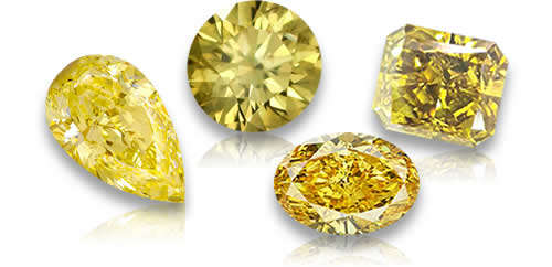 Piedras preciosas de diamante