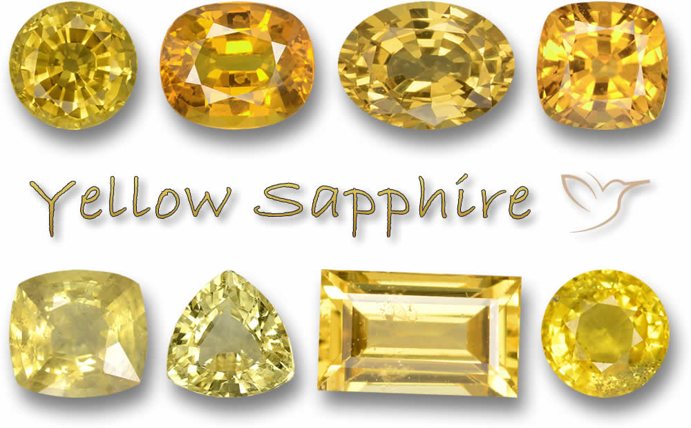 Comprar piedras preciosas de zafiro amarillo