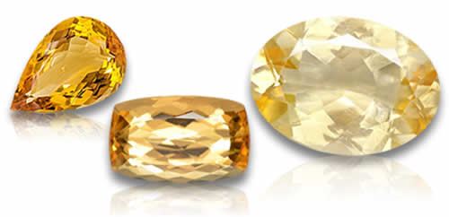 Piedras preciosas de topacio