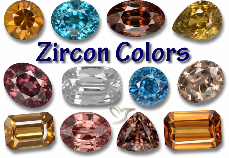 Piedras preciosas de circón en GemSelect