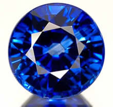 Zafiro de 6 mm y 1,48 quilates