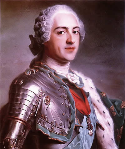 Rey Luis XV King Louis XV