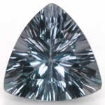 Fluorita gris plateada