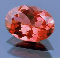 Zafiro Padparadscha raro