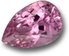 Kunzita rara de color rosa intenso