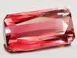 Piedra preciosa de turmalina rosa