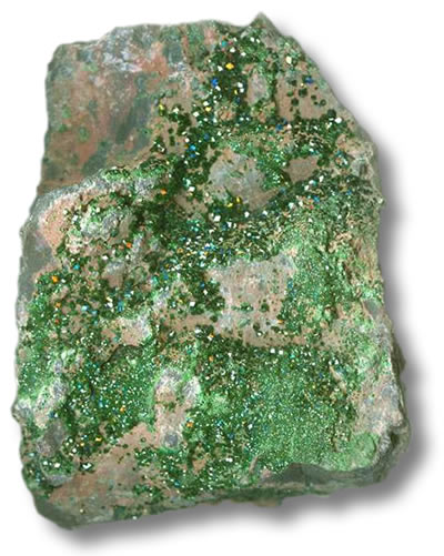 Uvarovita Áspero Uvarovite Rough