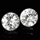 Zircon blanco de Camboya
