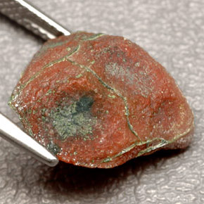 Geoda de ágata multicolor natural de 5,00 ct, forma elegante, opaco