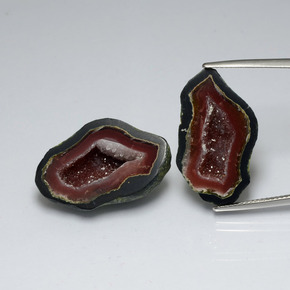 Gemas de Geoda de ágata Multicolor natural de  ct, Forma elegante, Opaco