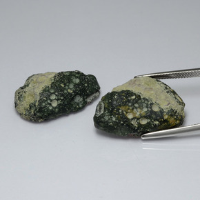 Gemas de geoda de ágata multicolor natural de  ct, forma elegante, opaco