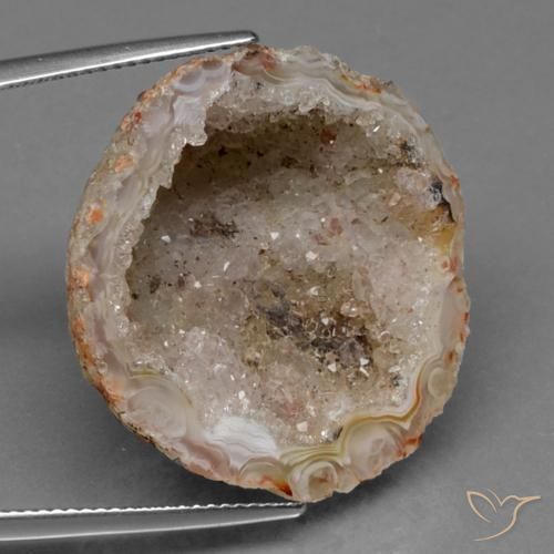 Geoda de ágata Multicolor natural de 35.43 ct, Elegante, Opaco