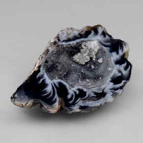 Geoda de ágata Multicolor natural de 61.00 ct, Forma elegante, Opaco