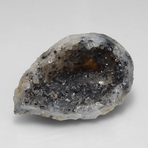 Geoda de ágata Multicolor natural de 38.56 ct, Forma elegante, Opaco