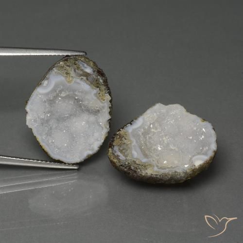 29.06ctw Natural Multicolor Geoda de ágata, Elegante, Opaco
