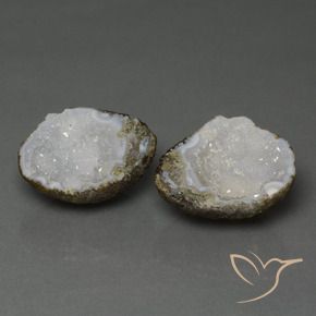 Gemas de Geoda de ágata Multicolor natural de 29.06 ct, Elegante, Opaco