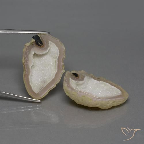 48.23ctw Natural Multicolor Geoda de ágata, Elegante, Opaco