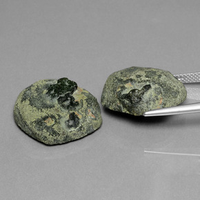 Gemas de geoda de ágata multicolor natural de  ct, forma elegante, opaco