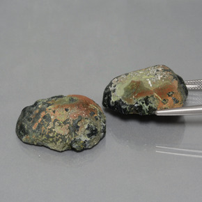 Gemas de Geoda de ágata Multicolor natural de 54.13 ct, Forma elegante, Opaco