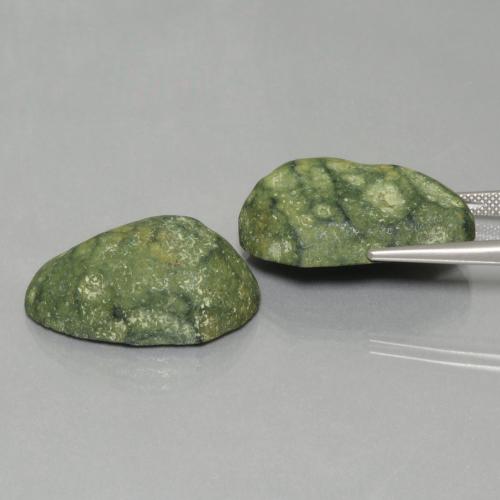 Gemas de geoda de ágata multicolor natural de 45,20 ct, forma elegante, opaco