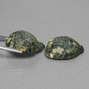 Gemas de geoda de ágata multicolor natural de  ct, forma elegante, opaco