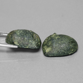 Gemas de geoda de ágata multicolor natural de 19,07 ct, forma elegante, opaco