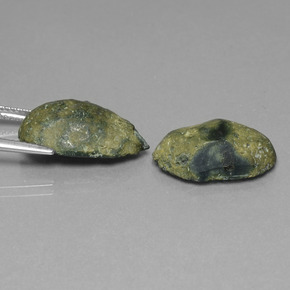 Gemas de Geoda de ágata Multicolor natural de  ct, Forma elegante, Opaco