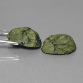 Gemas de geoda de ágata multicolor natural de 18,26 ct, forma elegante, opaco
