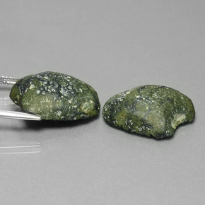 Gemas de Geoda de ágata Multicolor natural de 16.69 ct, Forma elegante, Opaco