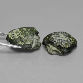 Gemas de geoda de ágata multicolor natural de 41,06 ct, forma elegante, opaco