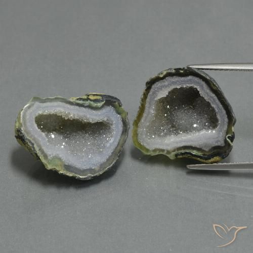 28.18ctw Natural Multicolor Geoda de ágata, Elegante, Opaco