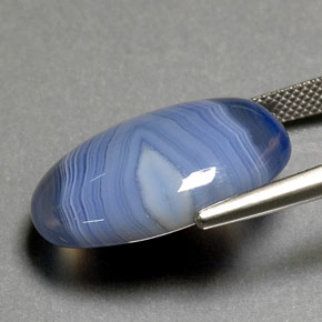 Ágata Multicolor natural de 20.52 ct, Transparente, Transparente / Translúcido