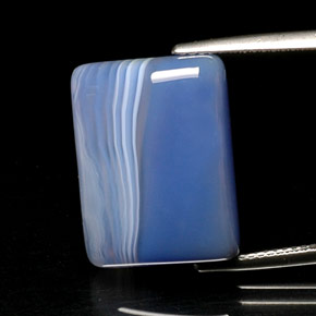 Ágata Multicolor natural de 17.25 ct, Transparente, Transparente / Translúcido