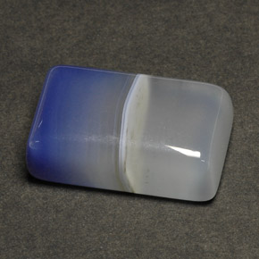 Ágata multicolor natural de 31,56 ct, transparente, transparente / translúcido