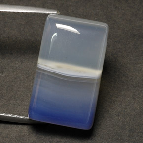 Ágata multicolor natural de 31,56 ct, transparente, transparente / translúcido