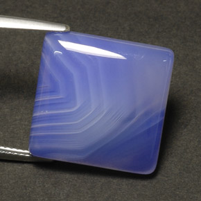 Ágata Lavanda natural de 21.17 ct, Transparente, Transparente / Translúcido