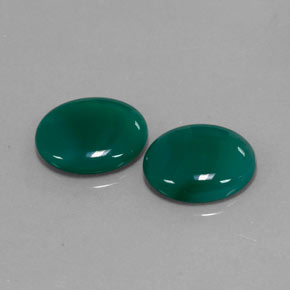 Gemas de ágata verde natural de  ct, transparente, transparente / translúcido