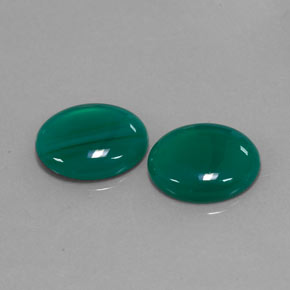 Gemas de ágata verde natural de  ct, transparente, transparente / translúcido