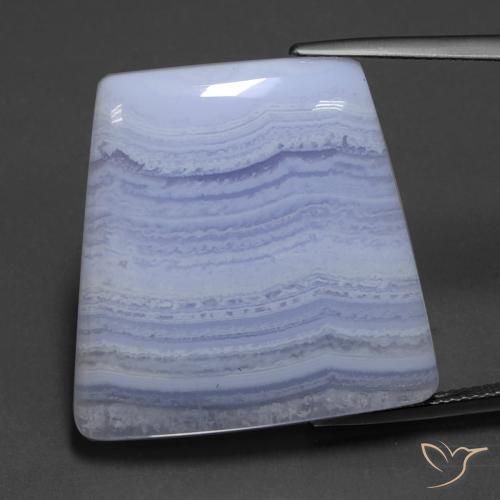 42.57ct Natural Violeta real Ágata, Elegante, Translúcido