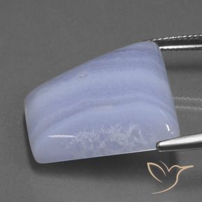 Ágata Violeta claro medio natural de 29.19 ct, Elegante, Translúcido