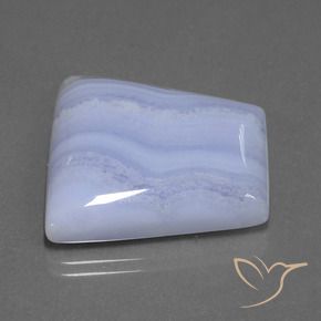 Ágata Violeta claro natural de 42.00 ct, Elegante, Translúcido